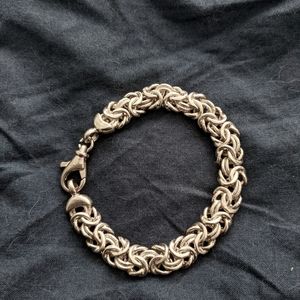 Sterling Silver woven bracelet